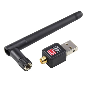 150Mbps SL-1506N Brezžična Omrežna Kartica Mini USB WiFi LAN LAN, Wi-Fi Sprejemnik Ključ Antena 802.11 b/g/n za PC Windows