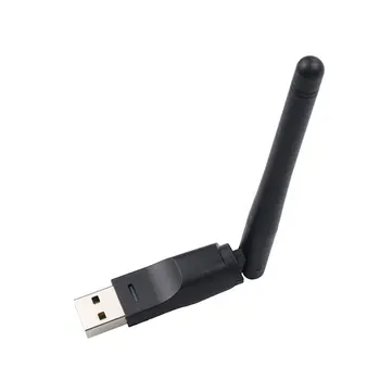 Brezžična Omrežna Kartica Adapter Home Office Antena Stabilen Signal USB 2.0 Mini 300Mbps 2,4 GHz Potovanja Univerzalno Za Prenosni računalnik Prenosni