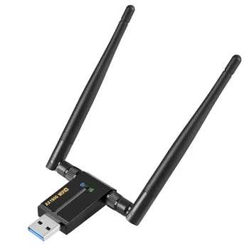 AX1800M Dual Band Omrežna Kartica WiFi6 Visok Dobiček Brezžično USB mrežno Kartico Gaming Igralni Dual Band Omrežna Kartica