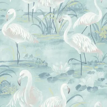 Everglades Aqua Flamingov Ozadje Doma Dekor Dnevna Soba, Spalnica Dekoracijo Ozadje