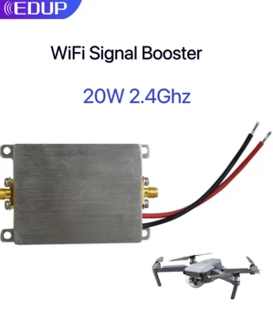 EDUP WiFi Booster Usmerjena 20W 2,4 Ghz Visoko Moč Brezžičnega WiFi Signala Booster Ojačevalec WiFi Extender Brnenje Ojačevalnik