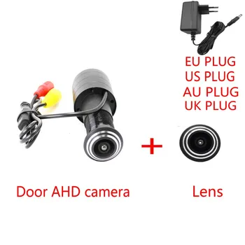1080P HD Vrata Oči CCTV AHD Mini Home Video Luknjo Vrata Hole Kamera Čip 2MP Star Svetlobo 0.001 Lux Žično Varnostno Kamero