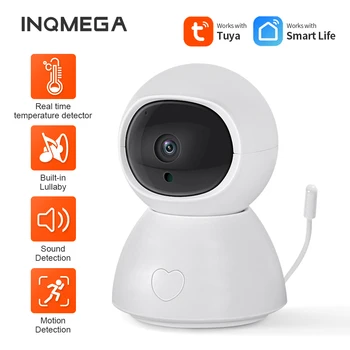 INQMEGA Baby Monitor S Kamero Brezžični Video Varnosti Night Vision Temperatura Spanja za Kamero