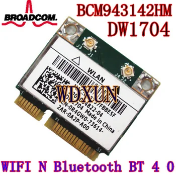 Broadcom Bcm4314 Dw1704 Wifi N +Bluetooth R4gw0 Brezžična Mini Pcie Card za Dell BCM43142HM