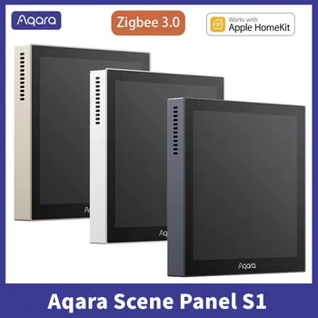 2022 Novo Aqara Smart Scene Plošči Stikalo S1 Zigbee 3.0 IPS Barvni Zaslon na Dotik Pametni dom APLIKACIJO Siri Glasovni Nadzor Podporo HomeKit