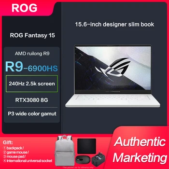 Nov Asus ROG Zephyrus GA503R Gaming Laptop R9-6900HS RTX3080-8GB 15.6 Inch 240Hz 2.5 K Prenosni Računalnik