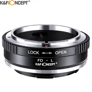 K&F KONCEPT FD-L FD Objektiv L Mount Adapter Ring za Canon FD FL Gori, da Sigma, Panasonic Leica L mount Kamera