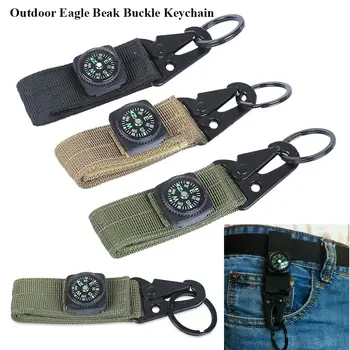 Črna/Zelena Vojska/Kaki Vrv Keychain Orel Kljun Sponke Visoke Kakovosti obesek za ključe, za Ourdoor Orodja