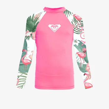 Izpuščaj Stražar Moda za Ženske T-Majica, Dolg Rokav Deskanje Kopalke Vrhovi Vodni Športi Fitnes UPF 50+ Morska Voda Potopni Varstvo