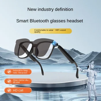 Kamera Smart Glasses Bluetooth Telefonski Klic Pomočnika Za Poslušanje Glasbe Očal Smart Šport Polarizirana Sončna Očala