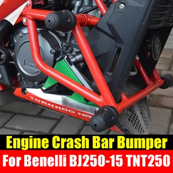 Za Benelli BJ250-15 TNT250 TNT 250 motorno kolo, Oprema za Motor Stražar Crash Bar Stunt Kletko Odbijača Zaščitnik Okvir Zaščite