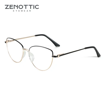 ZENOTTIC 2023 Nova Mačka Oči Optičnih Očal Okvir Dame Visoke kakovosti Očal Metulj Brez Recepta Očala 1019