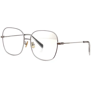 High-end Eyeglass Okvirji Zlitine Okvir Recept Očala Ženske Obravnavi Očala Optični Objektivi za Ženske, Moške Marco Par Lentes