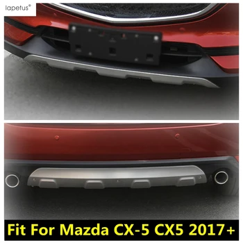 Sprednji Zadnji Odbijač Drsenju Stražar Ploščo Zaščitnik Modeliranje Zajema Komplet Trim iz Nerjavečega Jekla, Pribor Za Mazda CX-5 CX5 2017 - 2022 