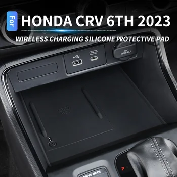 Za Honda CRV 2023 CR-V 6. Avto Centralni nadzor Brezžično Polnjenje Silikonsko Blazinico Non-slip Pad Spremenjen Notranja Oprema
