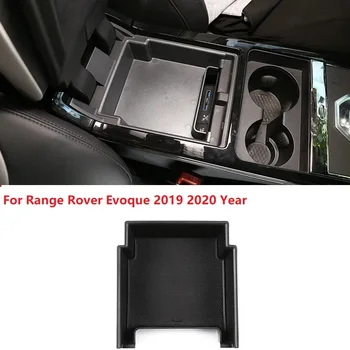 Za Range Rover Evoque 2019 2020 Leto Avto sredinski Konzoli, Škatla za Shranjevanje Telefona Pladenj AUTO Dodatki Notranjost Ornamenti