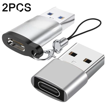 C za Kabel Micro USB Pretvornik Tipa C Do USB 3.0 OTG Adapter za iphone 13 12 pro max mobilni telefon Kabel za Polnjenje, Polnilnik