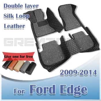 Avto Predpražnike Za Ford Edge 2009 2010 2011 2012 2013 2014 Dvojno Plast Auto Stopalo Blazinice Meri Preproge Notranja Oprema Deli