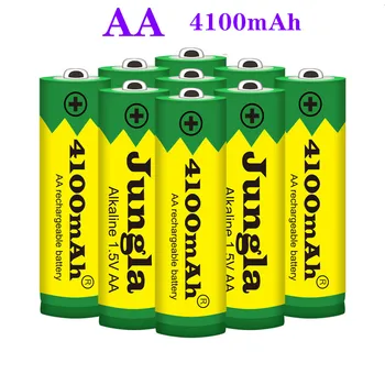 4 ~ 20 KOS Neue 4100 mAh batterie AA 1,5 V Wiederaufladbare Alcalinas drummey für spielzeug licht emittierende diode
