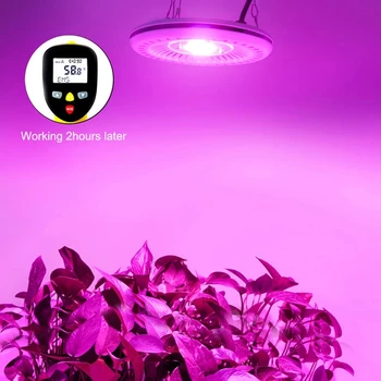 COB LED Grow Light Celoten Spekter 100W NLP LED Grow Light Svetilka Nepremočljiva IP67 Za Rastlinsko Cvet Lndoor Hydroponic Toplogrednih