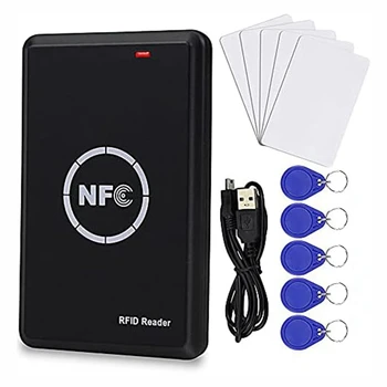 Smart Access Control Card kopirni stroj RFID Reader Pisatelj 125Khz Kartico Duplicator 13.56 Mhz Šifrirana Kartico Dekoder Oznake NFC