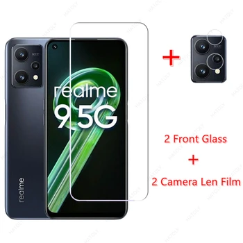 Stekla Realme 9 5G Evropi Kaljeno Steklo za Realme 9 5G Zaščitnik Zaslon Kamere Film Stekla za Realme 9 Pro Plus 9i 8S 8i 8 4G