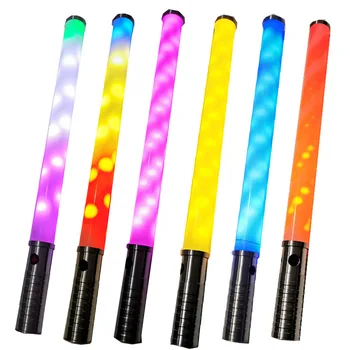 60 CM Ročni Bar LED Strobe Baton Luč za Nočni Klub, RGB Zamenljiva led VIP Storitev Palico Super Svetla Strobe Palico
