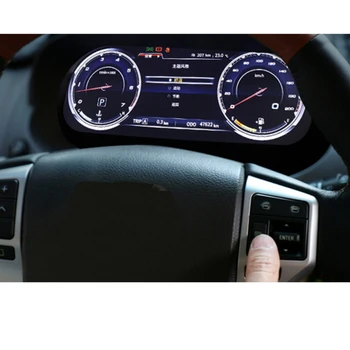 Za Toyota Land Cruiser Prado 2010-2020 merilnik Hitrosti Smart Kokpitu Zaslona Zamenjava Linux Sistem Najnovejši LCD Instrument Grozd