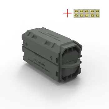 [ZA SONY WF-1000XM4 Bluetooth Slušalke]FATBEAR Taktične Vojaške Razred Krepak Shockproof Oklep Rezerve Primeru Zajema