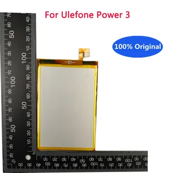 100% Original Baterijo Za Ulefone Moč 3 Power3 6080mAh Pametni mobilni telefon Baterije Visoke Kakovosti Zamenjava Bateria Na Zalogi
