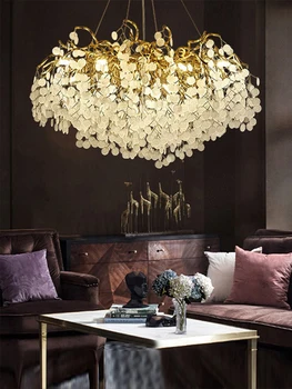 Sodobni LED lestenec, dnevna soba luksuzni hotel, kuhinjo, spalnico kristalno doma dekoracijo stropni lestenec