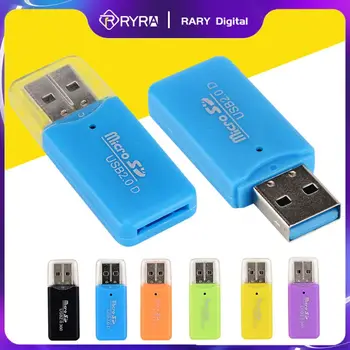RYRA Mini USB 2.0 Micro SD TF Flash Memory Card Reader Klasičnih Adapter USB 2.0, Card Reader Adapter Za Windows Pomnilniška Kartica USB