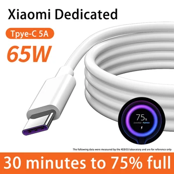 2PCS 5A USB Tip C Kabel Hitro Polnjenje Kabel za Xiaomi Mi 10 Ultra Redmi Mobilni Telefon Moči Banke Usb C Kabel, Polnilnik, Usb Kabel