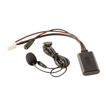1pc 8 Pin Avto Adapter Bluetooth Sprejemnik Avdio Prostoročni Komplet spiral S MIKROFON Mikrofon Za Nissan Teana/X-Trail/Tiida/Murano