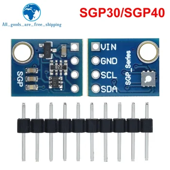 TZT SGP40 SGP30 Kakovosti Zraka Senzor, Digitalni TVOC Odkrivanje Čip Združljiv za Arduino Demo Board