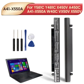 Originalni Nadomestni Laptop Baterije A41-X550A Za ASUS Y581c Y481c X450v X550v A41-X550a W40c A450VB A450VC A450VE A550C A450C