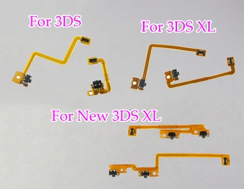1set Nadomestnih Delov L R Gumb Kabel LR Stikalo Ravno Kabel LR Kabel Za 3DS Visoke Kakovosti Za 3DS XL NOVI 3DS XL