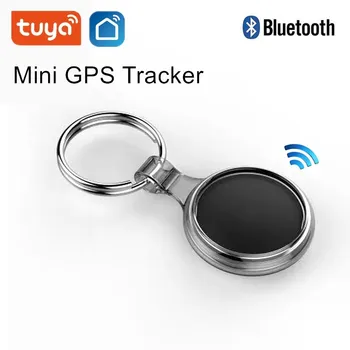 Tuya Smart GPS Lokator Keychain Mini GPS Tracker Dolgo Pripravljenosti Magnetni SOS Tracker Naprave Avto GPS Pet Anti-izgubil Sledilci Lokator