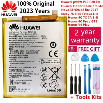 Originalne Nadomestne Baterije HB366481ECW Za Huawei Honor 9i P10 Lite P20 Lite G9 Čast 7C 7A Uživajte 7S 8E Nova Lite GT3 Nova 3E